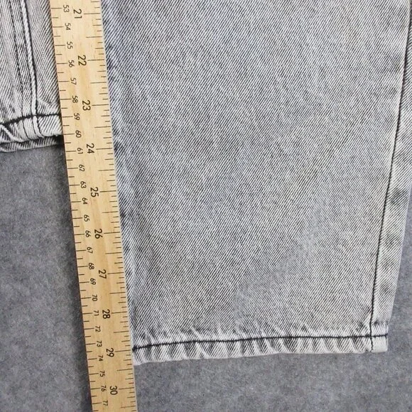 Empire Relax Men’s Jeans Baggy Denim Skateboard Y2K 90's Size 30 Light Gray 694 - Picture 10 of 11